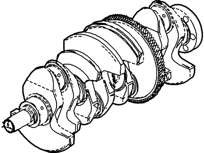 Ford 8E5Z-6303-A Crankshaft Assembly