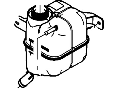 2013 Lincoln MKX Coolant Reservoir - AT4Z-8A080-CA