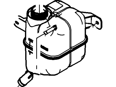 Ford AT4Z-8A080-CA Tank Assembly - Radiator Overflow