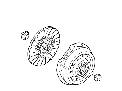 Ford F6ZZ-7L596-DA Kit - Clutch Repair