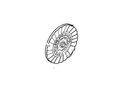 2001 Ford Mustang Clutch Disc - F5ZZ-7550-A