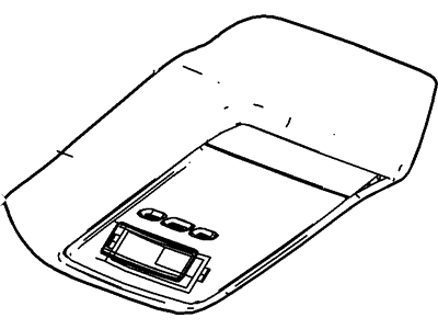 Ford 6W7Z-54519A70-AAB Console Assembly - Overhead