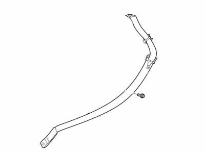 Ford Thunderbird Seat Belt - 5W6Z-76611B08-AAA