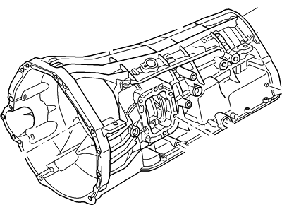 Ford 6C3Z-7005-A Transmission Case Assembly