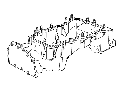 Ford 2W4Z-6675-BA Pan Assembly - Engine Oil