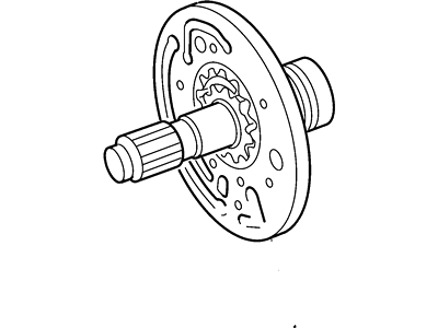 1999 Mercury Mountaineer Oil Pump - XL2Z-7A103-AA