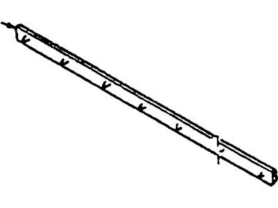 Mercury Tracer Weather Strip - F8CZ-6321457-AA