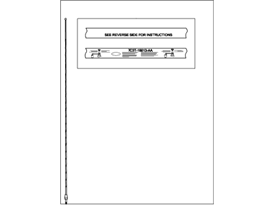 Ford E-150 Antenna - AC2Z-18813-A