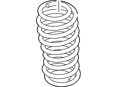 Ford BR3Z-5560-N Spring - Rear