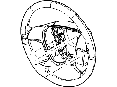 Ford 8N7Z-3600-DB Steering Wheel Assembly