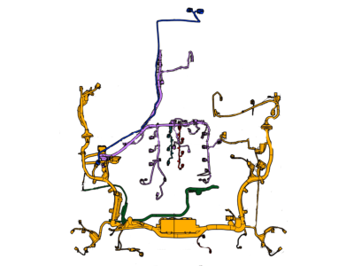 Ford DL3Z-15525-CAB Wire Assembly