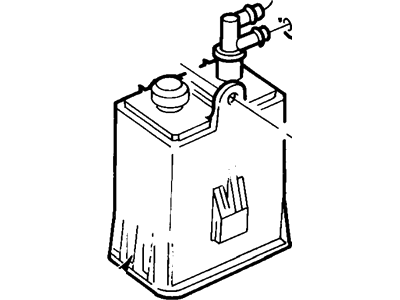 Ford E2VY-9D653-A Reservoir Assembly