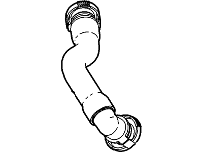 2005 Ford Thunderbird Crankcase Breather Hose - 6W4Z-9K617-AA
