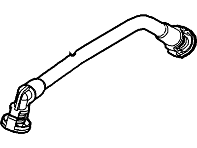 Lincoln PCV Valve Hose - 3W4Z-6853-AA