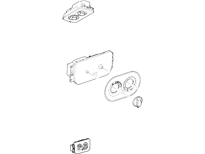 2006 Ford Expedition HVAC Control Module - 5L1Z-19980-CA