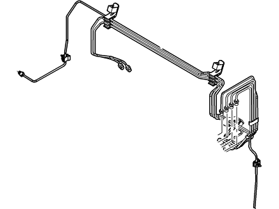 Lincoln MKT Brake Line - AA5Z-2C296-E