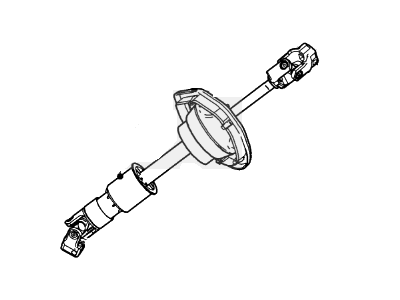 Ford 3F2Z-3B676-AA Shaft Assembly