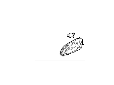 Ford Escort Door Handle - 1S4Z-5422404-AAA
