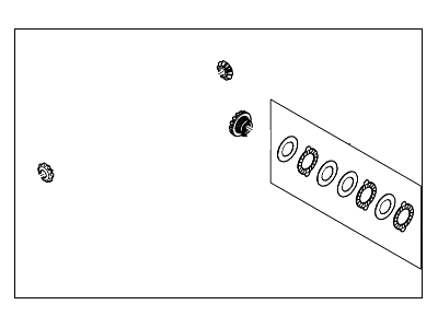 Ford BR3Z-4026-A Differential Assembly