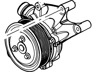 Ford BC3Z-8501-C Pump Assembly - Water