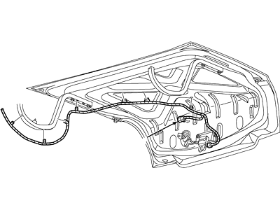 Ford F8VZ-13412-AA Socket And Wire Assembly