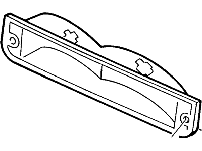 Ford F2MY13201A Parking Light Without Bulb