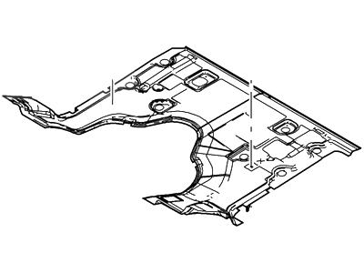 Ford BC2Z-3513000-AA Mat - Front Floor