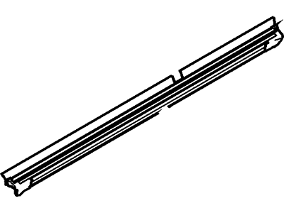 Mercury Weather Strip - 6W7Z-5425860-A