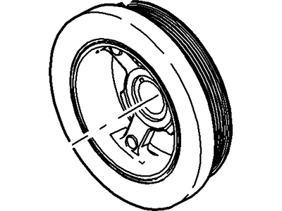 Ford Mustang Harmonic Balancer - 8R3Z-6312-C