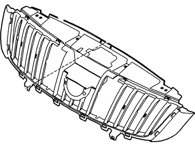 Ford AN7Z-8A284-A Reinforcement