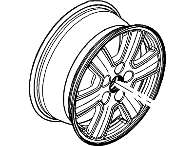 Ford 8E6Z-1007-F Wheel Assembly