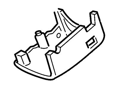 Mercury Sable Steering Column Cover - F2DZ3530A