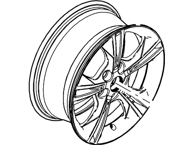 2012 Ford Focus Spare Wheel - CV6Z-1007-DCP