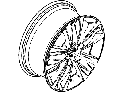 Ford CV6Z-1007-F Wheel Assembly