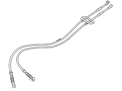 Ford YL8Z-7E395-GA Selector Lever Control Cable Assembly