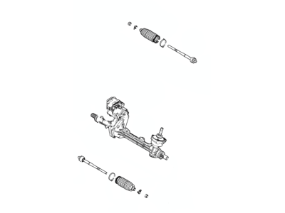 Ford Explorer Steering Gear Box - EB5Z-3504-H