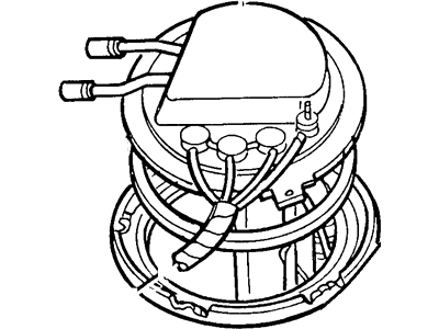 1996 Lincoln Mark VIII Fuel Tank - F5LY9002A