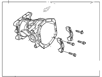 Ford YL8Z-4141-AA Differential Carrier