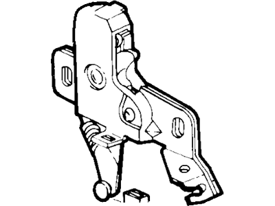 Ford E1TZ16700A LATCH ASY - HOOD