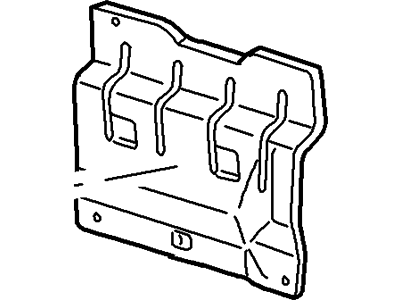 Ford 1L5Z-35403E88-BA Panel - Back