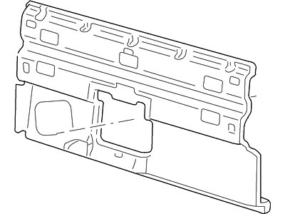 Ford 1L5Z3540300AA Panel Back