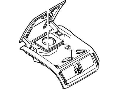 Ford AE5Z-5413594-FA Compartment Assy - Stowage