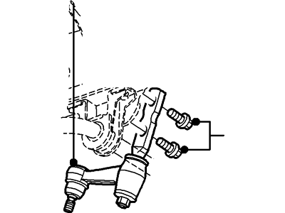 Ford 1L3Z-3350-AB Arm And Bracket Assembly