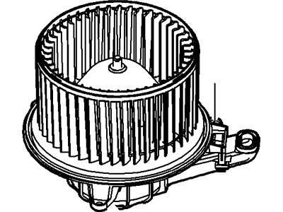 Ford 9L1Z-19805-B Fan And Motor Assembly