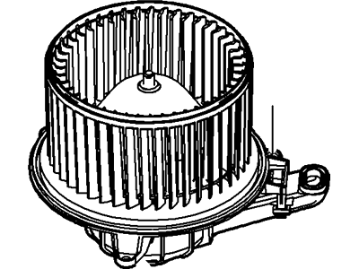 Ford 9L1Z-19805-E Fan And Motor Assembly