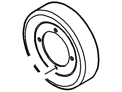 2004 Mercury Monterey Water Pump Pulley - XF2Z-8509-AA