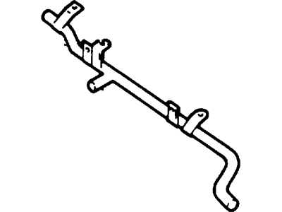 2002 Mercury Villager PCV Hose - XF5Z-6758-AA