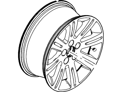 Ford BA8Z-1007-B Wheel Assembly