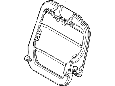 Ford BU5Z-96613A39-A Frame - Rear Seat Back Retaining