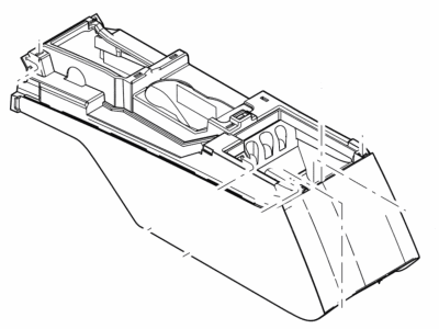 Ford Mustang Center Console Base - 8R3Z-63045A36-BD